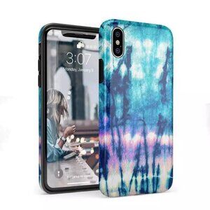 Casely Do or Dye Acid Wash Tie Dye iPhone X Cover Case